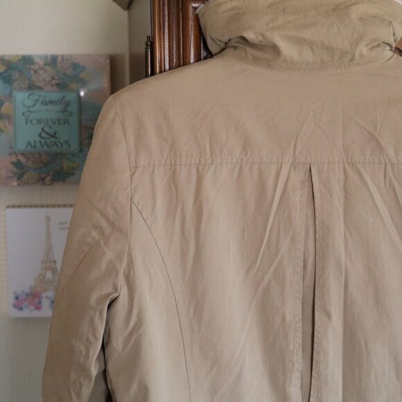 Weatherproof Insulated Anorak Cargo Utility Coat Jacket - Khaki/Tan, Size S - Picture 11 of 16
